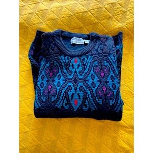 Vintage ‘90s City Streets Sweater - Size M